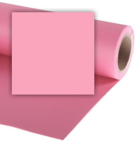 Fondale fotografico in carta Rosa 2.72mx11m per studio fotografico con anima di cartone Carnation Pastel Pink
