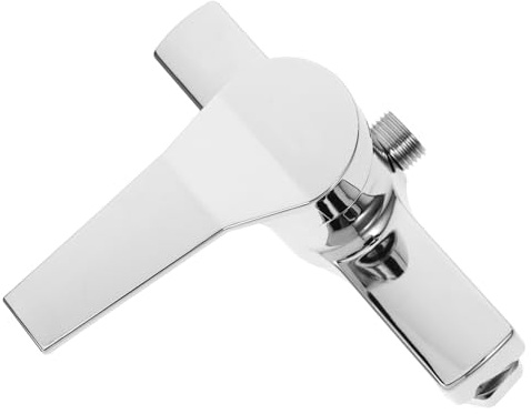 FOYTOKI Grifo Mezclador para Bañera y Ducha de Pared, Monomando, Aleación de Zinc, Fácil Instalación y Uso