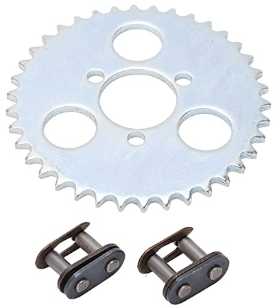 TKSE T8F 38T Rear Chain Wheel Sprocket 101mm Diameter Portable Motorcycle Sprocket Fit For 2 Stroke 43 49 Cubic Centimeter Goped Scooter