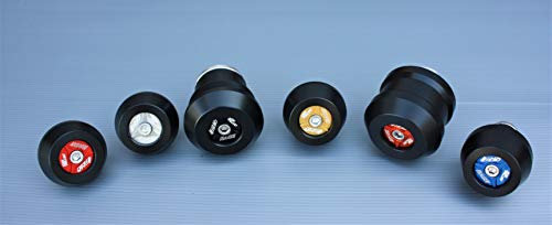 GSG-Moto Sturzpads Vorderrad für die Ducati Hypermotard 950 /SP Inlay Rot