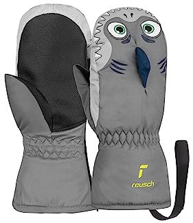 Reusch Sweety Mitten warme, Winddichte und atmungsaktive Winterhandschuhe Fäustlinge Kinder Babys Kleinkinder Mädchen Jungen mit einem außergewöhnlichen Design