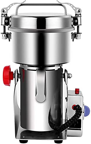 Macinacaffè elettrico 800G, tritatutto in acciaio inossidabile a battente Robot da cucina ad alta velocità per uso domestico e professionale
