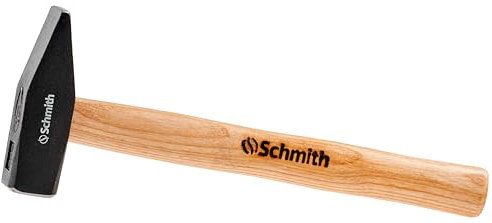 Schmith Schmiedehammer mit Holzstiel 10000 g - Kohlenstoffstahl, imprägniert mit Leinöl, für überlegene Haltbarkeit und Schärfe, ideal für Profis