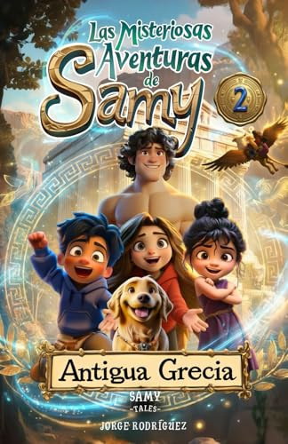 Las Misteriosas Aventuras de Samy 2 - Antigua Grecia: Cuento infantil ilustrado sobre amistad, confianza y valentía | Un viaje educativo a civilizaciones antiguas para niños y niñas de 6 a 10 años