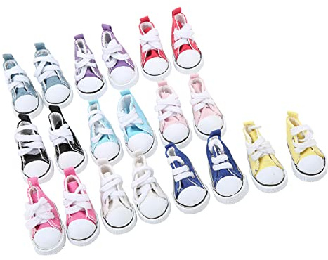 CHICIRIS 10 1/6 Pares Zapatos de Muñecas de Alta Resistencia Fricción Resistente