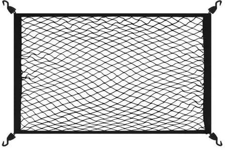 WWITH Rete Bagagliaio Auto per Audi Q5 Sportback / SQ5 Sportback, Eelastica Reti Fisso Bagagli Organizer Rete Portaoggetti Accessori Interni,A Single Layer-60 * 40cm