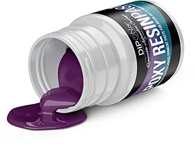 Epoxidharz Epoxy Pigment Farbpaste Signal Violett ca. RAL 4008 80 Gramm Profi Hochpigmentierte Paste für Epoxidharz Epoxy Resin Polyurethan Kunstharz Resin Art