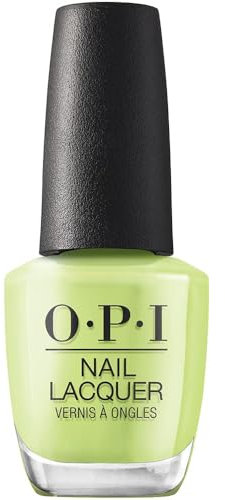 OPI Classic Nail Polish, Long-Lasting Luxury Nail Varnish, Original High-Performance, Summer​ Monday-Fridays, Summer Make The Rules, Green Nail Polish, 15ml