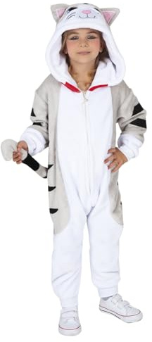 Rubies Costume Gattino con il suono per bambino e bambina, Tuta con cappuccio, coda e cassa di risonanza, Abito infantile animale per Carnevale, Cosplay e Feste