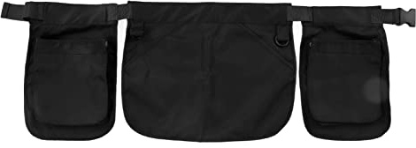 Borsa a grembiule in vita, con cintura in vita per attrezzi a più tasche con chiusura a zip, cintura multiuso regolabile per giardinaggio, escursioni e attività all’aperto