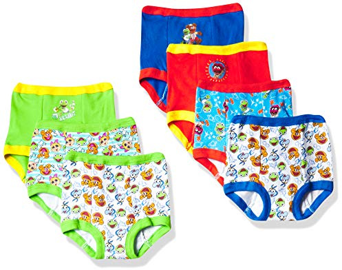 Disney Unisex Baby Muppet Babies Potty Pants And Toddler Training Underwear, Multicolor, 3T US