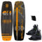 BRUNELLI Carbon Wakeboard Set 138 cm mit Jobe Maze Wakeboardbindung
