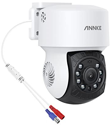 ANNKE 1080P 2MP AHD CCTV überwachungkamera Außen mit 350° Schwenk- und 90°-Neigung, Dome PT Kamera mit 100Fuß IR-Nachtsicht, IP65 wetterfeste Sicherheits-Zusatzkamera, breite Kompatibilität, APT200