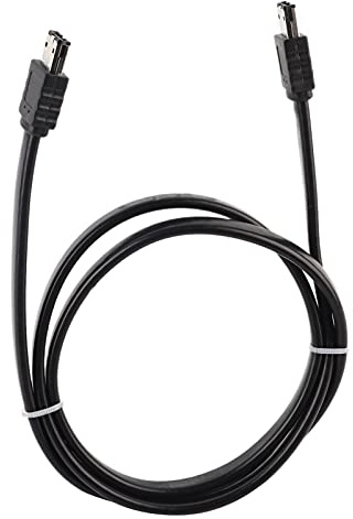 NDNCZDHC eSATA Cable, 1M, Male-to-Male, 3Gbps, Compatible with eSATA Hard Disk, Optical Drive, Other Interface Devices