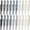 Honoson 40 Pcs Polishing Sticks Sanding Sticks for Plastic Models Metal Accessories Wood Buffing Tools Sandpaper Sanding Polishing Beginner Mini Finger Sander(Drop Style)
