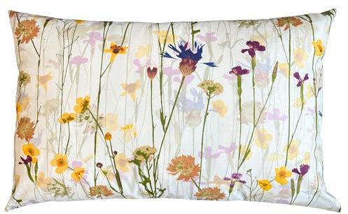 HOUSE ART LIFE Kissenbezug 40x60 cm – 100% Baumwolle, weich & atmungsaktiv, mit Reißverschluss, ideal zum Schlafen, für Bett & Schlafzimmer, pflegeleicht, ohne Füllung | Viele Bunte Muster