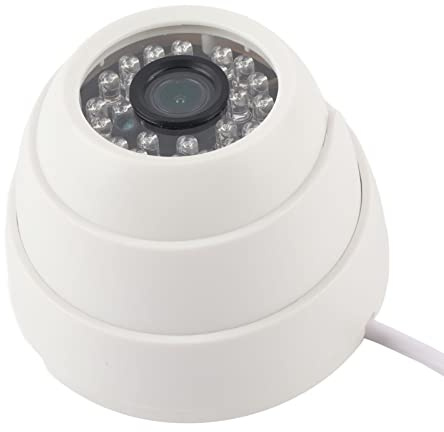 Cámara CCTV, Cámara de Seguridad HD 1080P Cámara de Vigilancia 4 en 1 Lente de 3,6 Mm Cámara Domo de Visión Nocturna por Infrarrojos Cámara Analógica Camara Analógica para