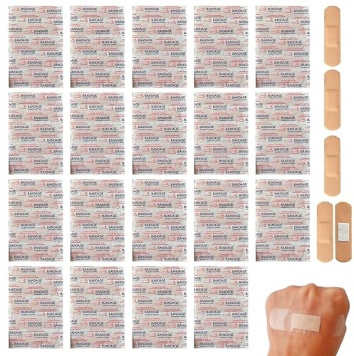 Bandage adhésif - bande de bandage d'auto-adhésif élastique | 100 pièces Fixible Fabric Adħesif Bãndages | Tapis sportif athlétique Patch hygiénique pour femmes familiales pour les hommes pour hommes