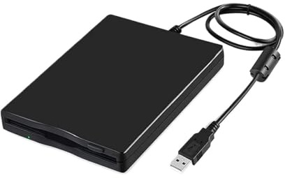 Lecteur/graveur de disquettes Externe USB 3,5 Pouces 1,44 Mo for PC Portable et Ordinateur de Bureau Fonctionnement Fluide