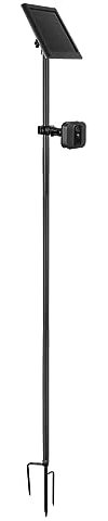 31,5 Zoll oder 47,3 Zoll Kegelförmiger Erdspieß, Bodenständer Kompatibel mit Solarpanel-Halterung für Blink, Ring, Arlo, Eufy, Wyze, Google Nest, Sicherheitskamera und Solarpanels