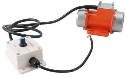 Tnfeeon Motore vibrante senza spazzole in lega di alluminio 12 V CC, 70 W, 4000 giri/min, installazione semplice, impermeabile IP65, utilizzato appositamente per vibratore per calcestruzzo (50 W)