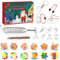 Knobelspiele Adventskalender 2024 für Kinder & Erwachsene-24 Tage von Weihnachtskalender Geschenke mit Metall Knobelei und Holzk, 3D Puzzle,Weihnachts Geschenke für Jungen, Mädchen Teenager