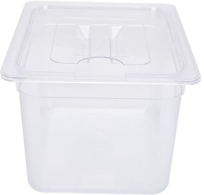 Tbest Capacité de Mijoteuse 12L - Matière en Plastique éprouvant de L'usure - Soutient les Températures de 40 ° C à 100 ° C Idéal pour les Familles Grandes