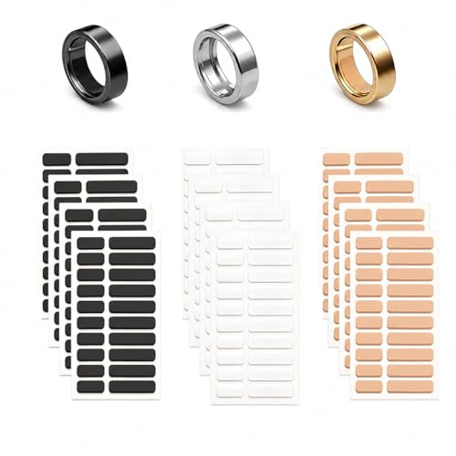 Seltureone 240 st osynlig smart ringstorleksinställning för Oura Ring 5 | Ringstorleksinställning lämplig för lösa ringar män och kvinnor