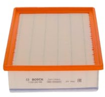 Bosch Filtro Aria per Auto 0 - Trattiene le particelle solide all'esterno della presa d'aria - Resistente all'umidità ed altamente resistente alla trazione