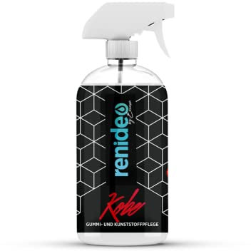 renideo Auto Reifenpflege - Kobe - Gummipflege und Kunststoffpflege für Reifenglanz, seidenmatt, Dichtungen und Reifen, Made in Germany, 500ml