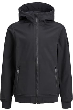 JACK & JONES Jjebasic Softshell Hood Sn Jnr Veste Garçon (lot de 1)