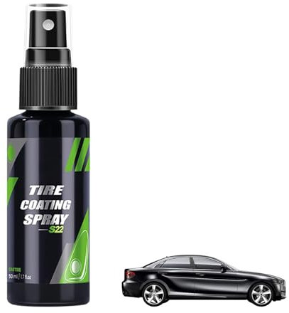 Spray de revêtement brillant pour pneus,spray de revêtement pour pneus | Agent de brillance pour pneus - Spray de pansement pour pneus, nettoyant pour pneus de voiture, agent de revêtement de pneus po