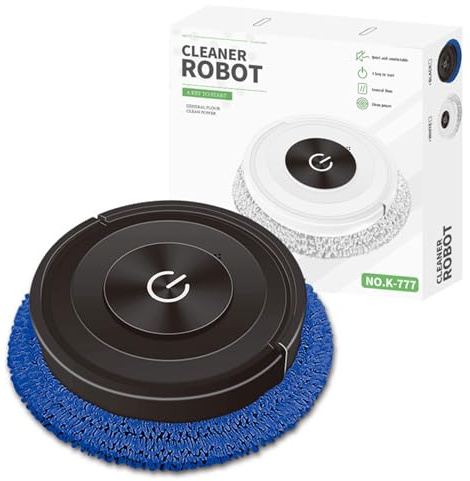 omiinitio Robot Aspirapolvere Secco Lavaggio a umido Tappeto Pavimento Macchina Senza Fili Pulizia Automatica Ricaricabile Intelligente Robot Portatile Pulitore Vuoto Portatile Auto Compatta