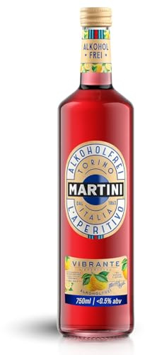 MARTINI Vibrante alkoholfreier Aperitif, 75cl / 750ml, angereichert mit hochwertigen Botanicals