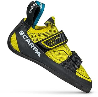 Scarpa Reflex Kid Kletterschuhe, Yellow-Black FFJ Vision, 36 EU