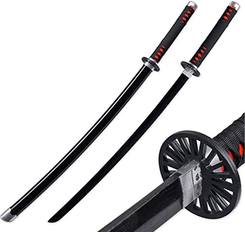 kljhld Anime Schwert Cosplay Kamado Tanjirou Schwert Katana 103cm/40 Zoll
