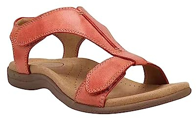 Zapatos Zapatillas de deporte de mujer Moda Primavera y Verano Sandalias de mujer Tacón plano Punta redonda Ligero Transpirable de gran tamaño Zapatos de mujer Salud
