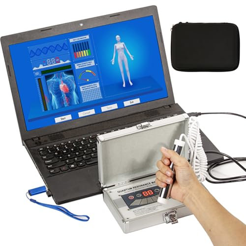 Analyseur Magnétique à Résonance Quantique, Portable, Professionnel, Rapide Et Précis, Analyseur De Santé Multifonctionnel Avec Analyse 3D Dynamique, Compatible Windows