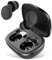 Ear Plugs for Sleep, 35dB Noise Cancelling Hearing Protection Earplugs with Single/Double EarTips, Reusable Silicone Ear Plug, 4 Sizes XS/S/M/L and Carrying Case for Sleep, Travel or Concerts(Black)