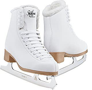 Jackson Ultima - Jackson Classic 380 Boot with Mark I Blade, Moderate Support Figure Skates for Women and Girls, Championship Quality Ice Skates, (Style No. JC380)