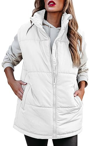 Cocila Black of Friday 2024 Ladies Black Quilted Gilet Ladies Winter Jackets Womens Gilets And Body Warmers Drawstring Gilet Womens Black Hoodie Size 18 Lightning Deals Warehouse Clearance