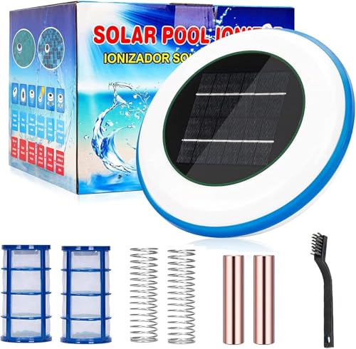 Eliminador de Algas para Piscinas con Tecnología de Iones de Cobre - Elimina y Previene Algas, Agua Cristalina sin Recurrencia, Fácil para Piscinas y Spas (hasta 75,000L)