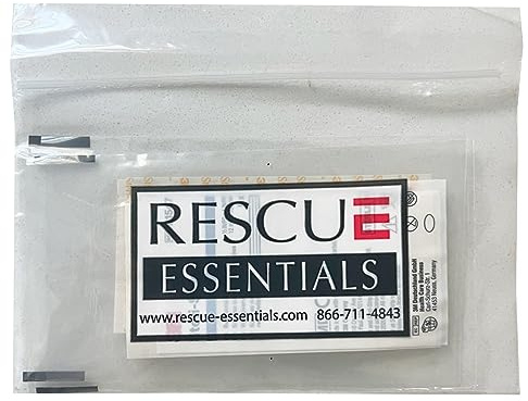 Rescue Essesntials - 3M Steri-Strip Reinforced Skin Closures (1/2 in x 4 in) - 12 Count (2 Packages of 6)
