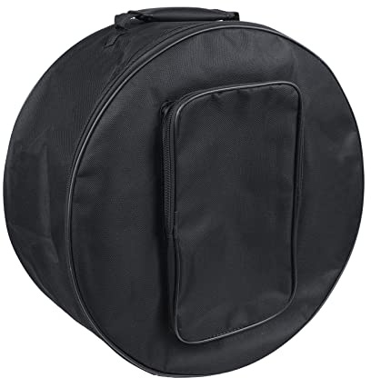 Sac de Transport pour Tambour en Oxford Sac de Tambour de Grande Capacité Rond 40 cm Sac à Dos Epaissi pour Tambour Imperméable Sac à Batterie avec Poignées Accessoire pour Instrument de Musique