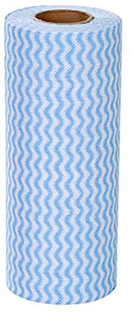 Cyrank Paño de Limpieza, paños de Cocina, paño de Tela no Tejida Multiusos, paños de Limpieza para Platos de Cocina, paños no Tejidos para Cocina(Azul)