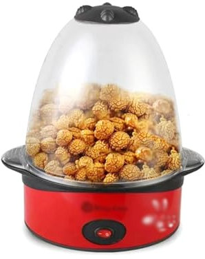 RUNZE765Z Macchina Popcorn Macchina for Popcorn Mini Macchina for Popcorn ad Alta efficienza Elettrodomestici Macchina for Fare Snack da Cucina Domestica Completamente Automatica Macchina per Popcorn
