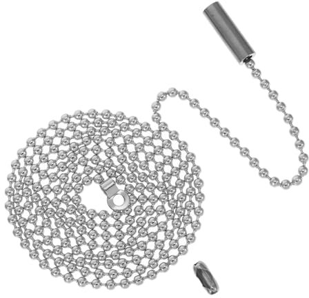 GETAJGHSD Rallonge de Chaîne Décorative pour Ventilateurs de Plafond et Chaîne à Billes et pour Lampes Murales Chevet Facile et Design Élégant