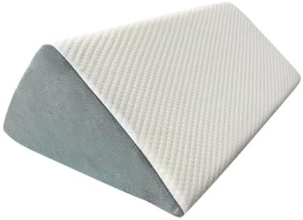 F Fityle Cuscini Triangolari per Il Supporto del Ginocchio, Cuscino per Le Gambe, Cuscino a Cuneo per Il Ginocchio, Multifunzionale per Dormire sulla Schiena O