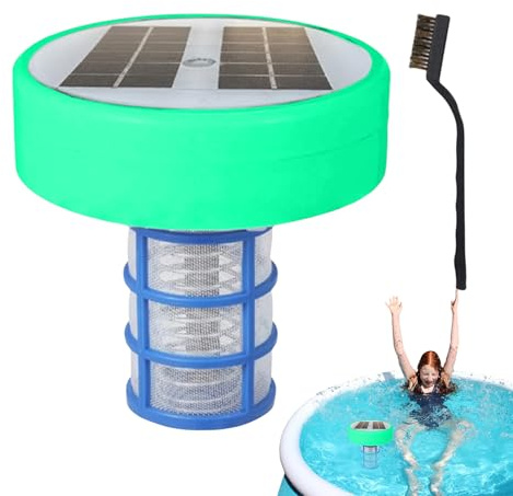 Limpiador automático de agua - Ionizador de piscina solar, purificador de ionización de cobre para el cuidado del spa de natación | Pieza de reemplazo duradera para suministros de limpieza al aire
