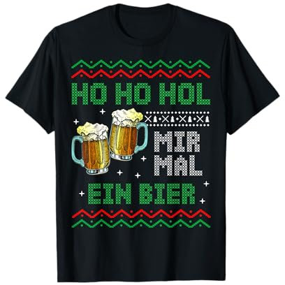 Lustig Weihnachtsoutfit Ugly Christmas Sweater Weihnachts T-Shirt